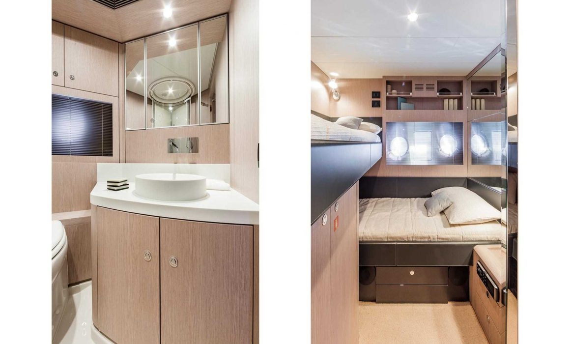 Riva 63' Virtus lower deck