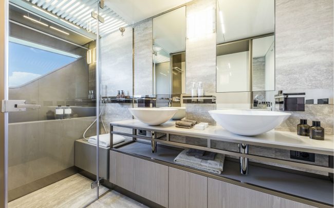 Ferretti Yachts 850 Lower Deck